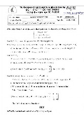 Đề thi cuối HKII học phần Đại số tuyến tính năm 2024 - 2025 | Trường Đại học Công nghệ Thông tin, Đại học Quốc gia Thành phố Hồ Chí Minh