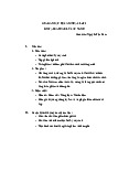 Giáo án dạy bài Lý Cây Xanh - Sư phạm âm nhạc | Trường Đại học Sư phạm Nghệ thuật Trung Ương