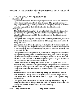 So sánh quy phạm pháp luật và các quy phạm xã hội