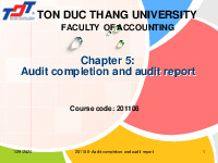 Bài giảng đại học tôn đức thắng ôn giữa kỳ 1