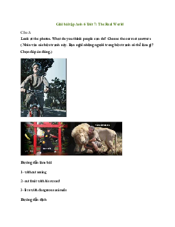 Tiếng Anh 6 Unit 7: The Real World | Explorer English