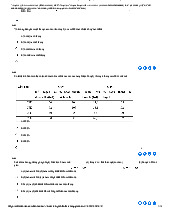 Đề Thi Thử môn Thống kê trong kinh tế và kinh doanh | Trường Đại học Kinh tế Quốc dân