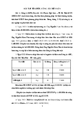 Đề cương môn Tổ chức kế toán- Trường Đại học lao động -  xã hội.