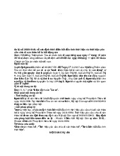 Các tình huống vụ án xử lý theo quy định của pháp luật | môn luật dân sự Việt Nam | trường Đại học Huế