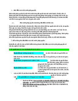 Đặc điểm của nhà nước pháp quyền | Trường Cao đẳng Kinh tế Công nghiệp Hà Nội