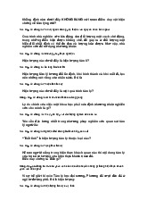 Đề cương môn Tâm lý học đại cương - Trường Đại học lao động -  xã hội.