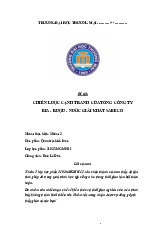 Chiến Lược Cạnh Tranh Của Sabeco | Bài thảo luận Quản trị chiến lược