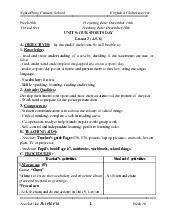 Giáo án môn Tiếng anh lớp 4 tuần 16 - Unit 9: Our sports today | Bộ sách Global Success | Tiểu học ( Chương trình mới)