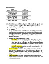 Quy luật mâu thuẫn - Bài tập nhóm