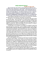 Các khái niệm về văn hóa môn Cơ Sở Văn Hóa Việt Nam | Đại Học Hà Nội