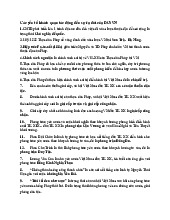 Tổng hợp Các Câu Hỏi Thi Cuối Kì Môn Lịch sử Đảng Cộng Sản Việt Nam | Đại học Kinh Tế Quốc Dân