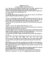 Đề cương môn Đại cương văn hóa - Trường Đại học lao động -  xã hội.