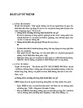 Bài tập sứ mệnh - Đại học Kinh tế - Đại học Đà Nẵng