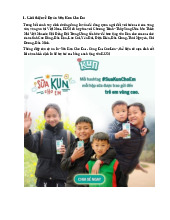 Chiến dịch Marketing "Sữa Kun Cho Em" và Tuyển Dụng UGC | Môn Marketing Online - Trường Đại học Kinh tế, Đại học Huế