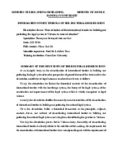 Bản dịch tiếng Anh khóa luận Pháp luật