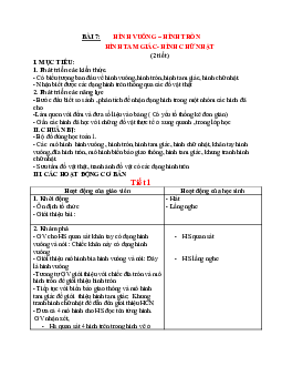 Bài 7 | Giáo án học kì 1 | Toán 1| Kết nối tri thức với cuộc sống (Cả năm)