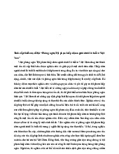 Tính cấp thiết của đề tài | môn chủ nghĩa xã hội khoa học | trường Đại học Huế