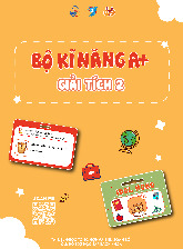 Sách Bộ kĩ năng A+ Giải tích 2 | Trường Đại học Kỹ thuật - Công nghệ Cần Thơ