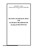 Đề cương ngành quản trị kinh doanh bằng tiếng anh | Đại học Ngoại Ngữ - Tin Học Thành Phố Hồ Chí Minh