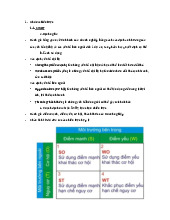Bài tập nhóm Phân tích chiến lược kinh doanh: SWOT, 5 Forces, và hệ thống phân cấp môn Phân tích hoạt động kinh doanh | Trường Đại học Bách Khoa Hà Nội
