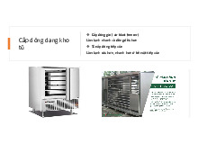 BT Cấp đông dạng kho tủ|Thiết kế hệ thống lạnh và điều hòa không khí| Trường Đại học Bách Khoa Hà Nội