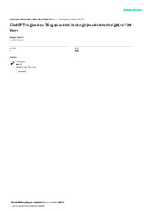 Tài liệu sưu tầm. Chat GPT và giáo dục. Tổng quan nghiên cứu trên toàn thế giới