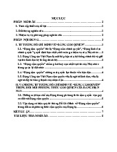 Tiểu luận về tư tưởng Hồ Chí Minh và Đảng cầm quyền trong đổi mới môn Tư tưởng Hồ Chí Minh–Trường Đại học bách khoa – đại học Đà Nẵng.