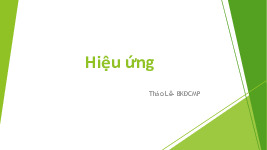Chương 3: Hiệu ứng trong hợp chất hữu cơ | Bài giảng môn Hóa hữu cơ | Đại học Bách khoa hà nội