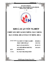 Thiết Kế Chế Tạo Hệ Thống May Miệng Bao 25-50kg Hoàn Toàn Tự Động Hoá | Khóa luận tốt nghiệp | Trường Đại học Công Nghiệp Thành phố Hồ Chí Minh