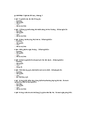 Đề ôn thi kinh tế vĩ mô | Trường đại học Điện Lực