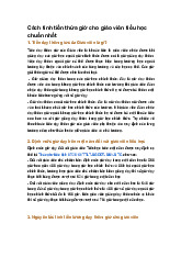 Cách tính tiền thừa giờ cho giáo viên tiểu học chuẩn nhất