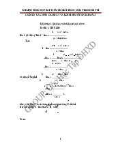 GIẢI TÍCH 1 - Đề Cuối Kỳ Giai Tích 1 các năm gần đây. Môn Giải tích 1 (GT01) | Trường Đại học Giao thông Vận tải.