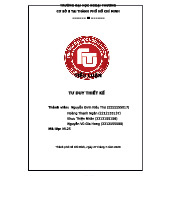 Tư duy thiết kế: Phân tích và Ứng dụng trong Nghề Thiết Kế - ML