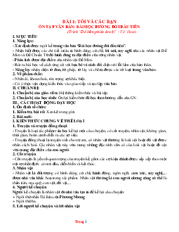 Giáo án dạy thêm Ngữ Văn 6 kết nối tri thức trọn bộ cả năm
