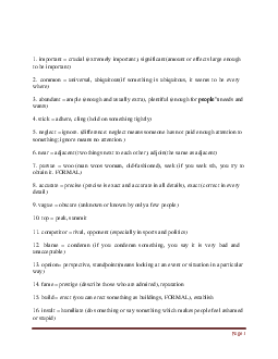 100 cặp từ đồng nghĩa trong Ielts