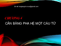 Chương 4: Cân bằng pha hệ một cấu tử  | Bài giảng môn Quá trình thiết bị | Đại học Bách khoa hà nội