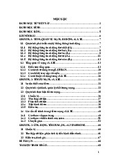 Một số lý thuyết tối ưu cho mô hình mạng 4G LTE