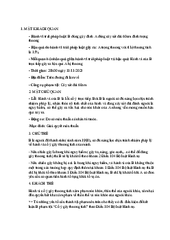 Tóm tắt lý thuyết về pháp luật đại cương