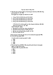 Chương 1: Bài tập ôn luyện học phần kinh tế vĩ mô | Đại học Lao động - Xã hội