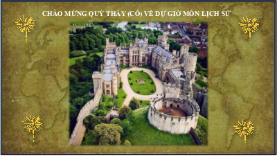 Bài giảng điện tử môn Lịch sử 7 Bài 1: Quá trình hình thành và phát triển chế độ phong kiến ở Tây Âu | Cánh diều