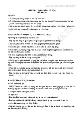 Chương 1 đại cương về độc chất học | Trường Đại học Y Dược , Đại học Quốc gia Hà Nội