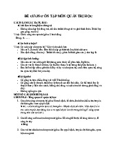 Đề cương ôn tập quản trị học | Trường Đại học Luật, Đại học Quốc gia Hà Nội
