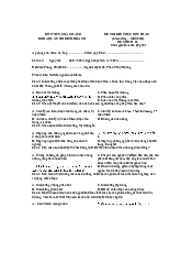 Đề thi kết thúc học phần môn Marketing Căn Bản | Học viện Ngân Hàng