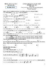 Đề thi thử Toán vào lớp 10 năm 2025 – 2026 trường THPT Nông Cống 1 – Thanh Hóa