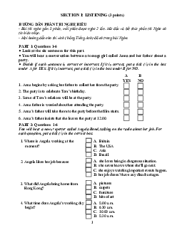 Bộ đề thi học sinh giỏi lớp 12 THPT môn Tiếng Anh (có đáp án)