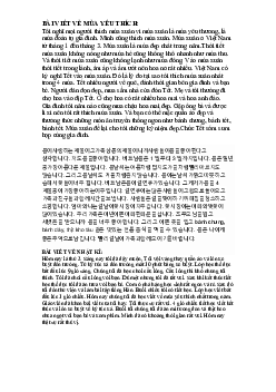 viết đoạn văn tiếng Hàn | Hàn quốc học | Đại học Khoa học Xã hội và Nhân văn, Đại học Quốc gia Thành phố HCM