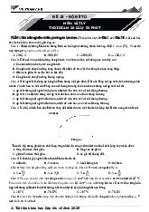 Bộ đề tủ số 05 môn Vật lí