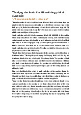 Tác dụng của thuốc tím Milian không phải ai cũng biết