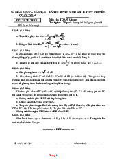 Đề Tuyển Sinh 10 Chuyên Môn Toán Chung Sở GD Quảng Nam 2025-2026 Có Đáp Án