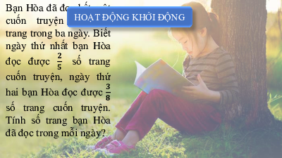Chương 5, Bài 6: Giá trị phân số của một số | Bài giảng PowerPoint Toán 6 | Chân trời sáng tạo
